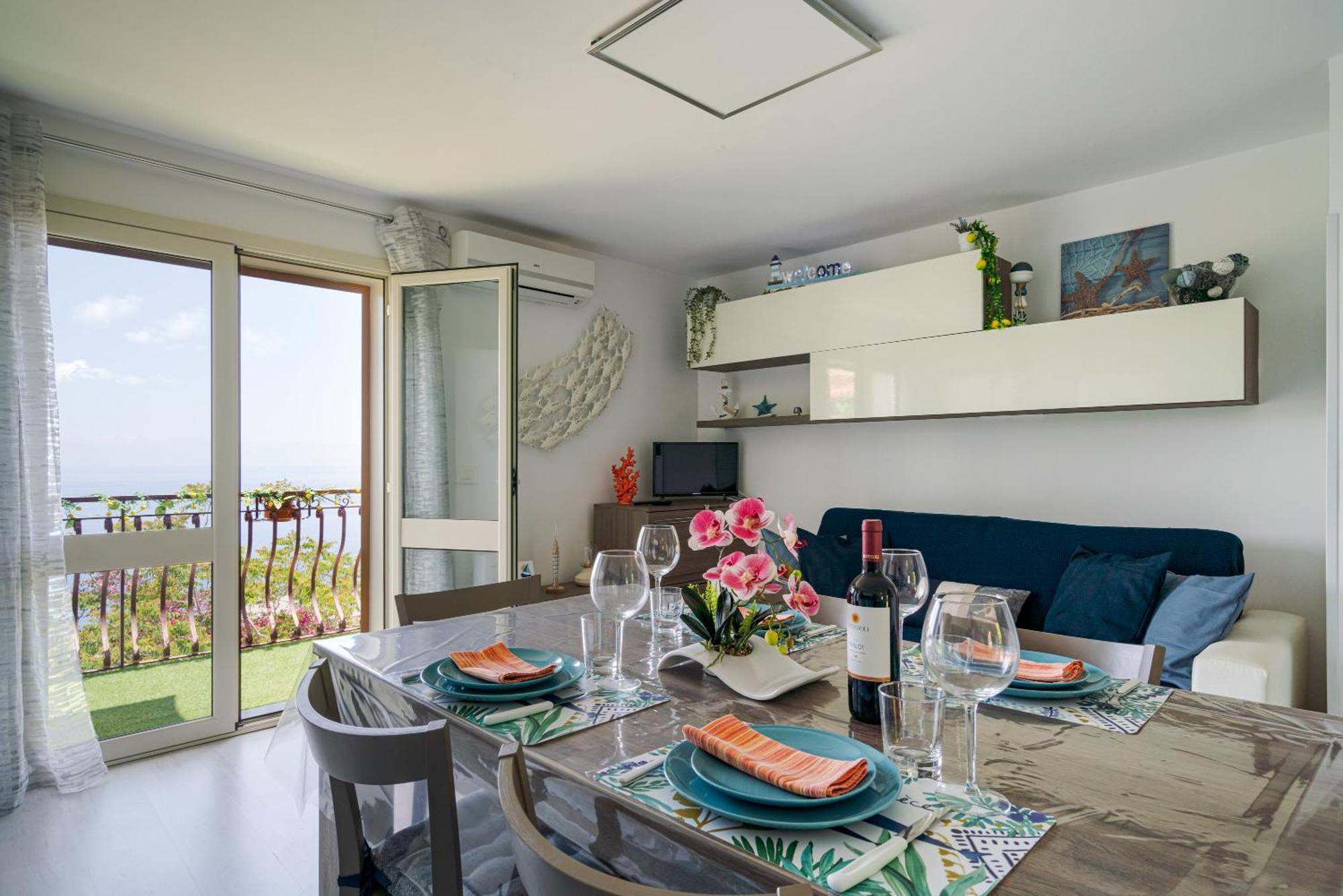 La Goccia Sul Mare Apartment Letojanni Bagian luar foto